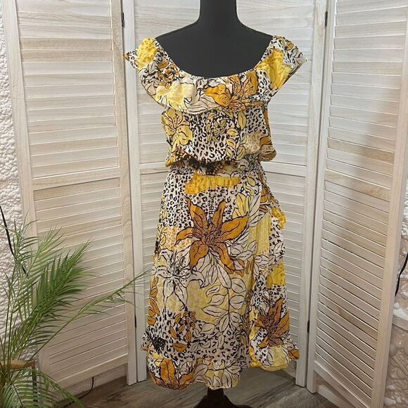 Anthropologie LeShack Tracy Feith Lillium Hybrid Dress - Picture 2 of 8